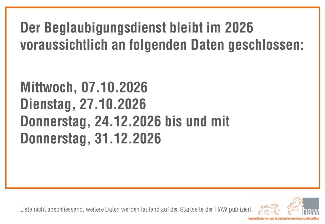 10_2026 Schliessungen 2026 inkl. Weihnachten