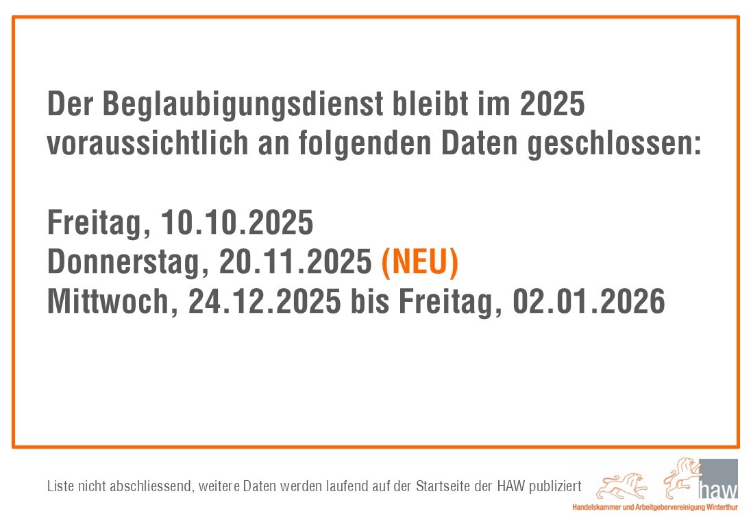 11_2025 Schliessungen 2025 inkl. Weihnachten
