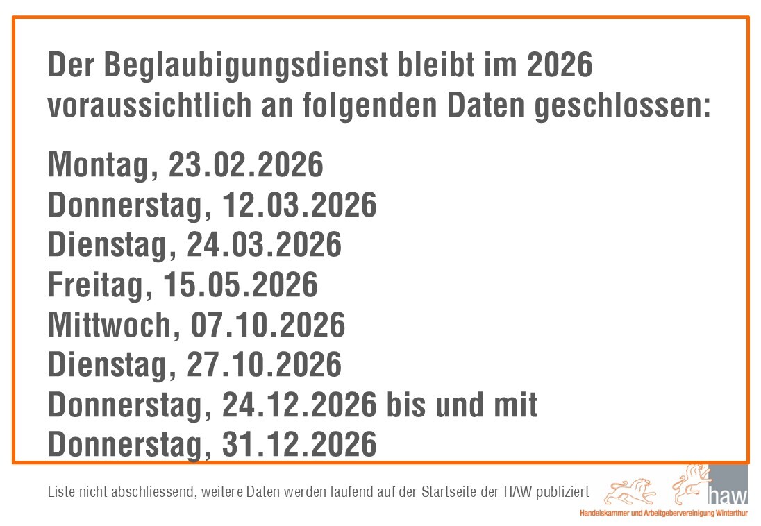 2026 Schliessungen 2026 inkl. Weihnachten-2