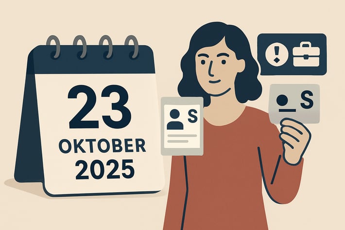 Ab dem 23 Oktober 2025 gilt fr Personen mit Schutzstatus S Ausweis S neu die Meldepflicht fr die Aufnahme einer Erwerbsttigkeit  anstelle der bisherig-3