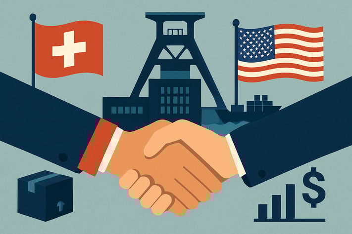 Zollvereinbarung mit den USA Positives Signal fr die Schweizer WirtschaftOhne Text