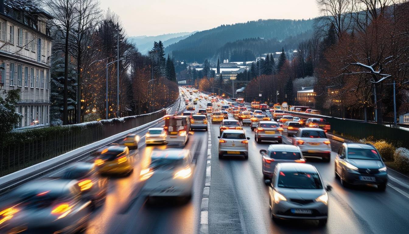 traffic in winterthur