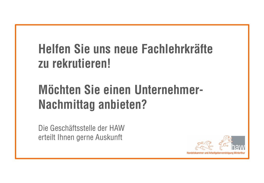 Fachlehrkräfte gesucht