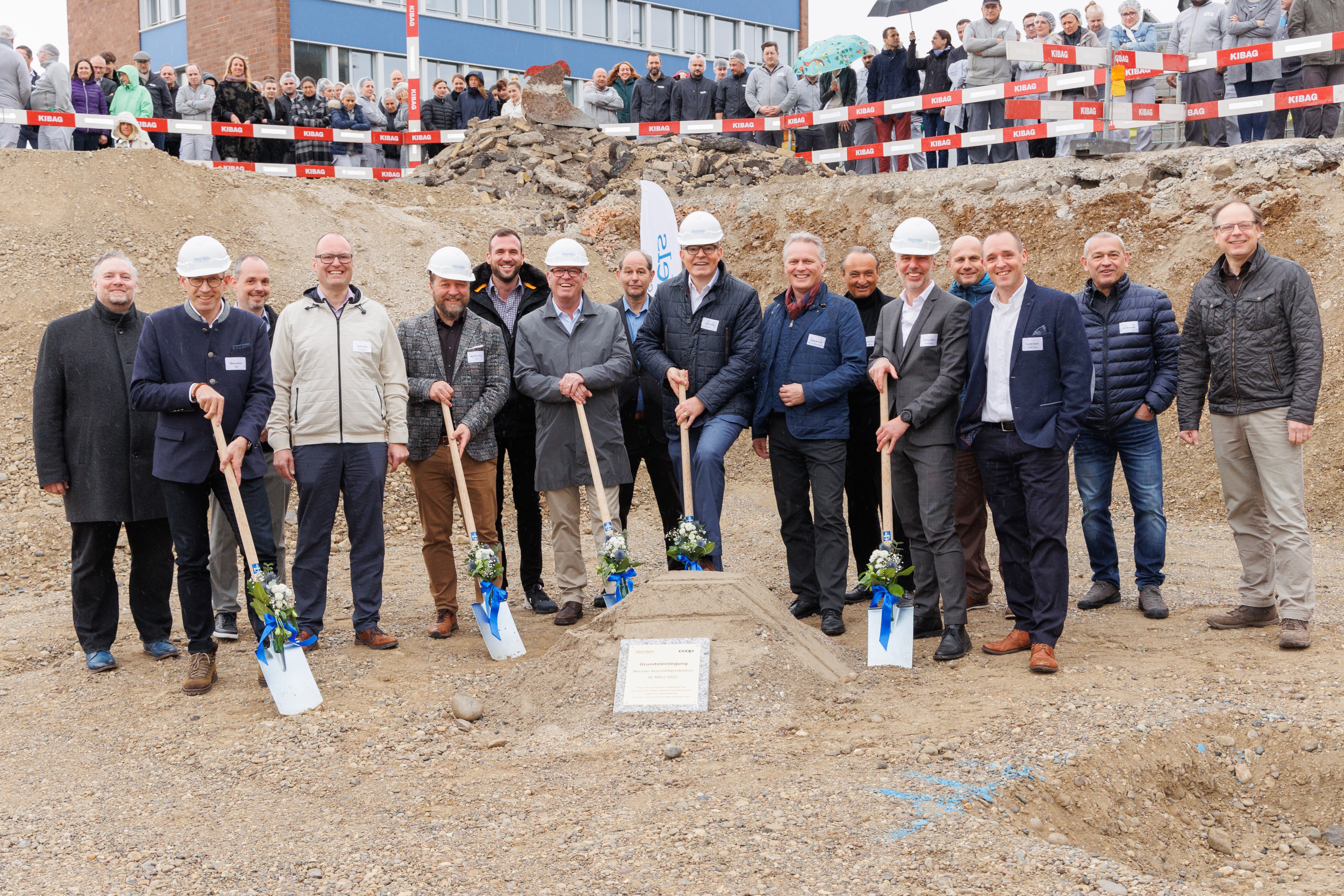 220330-Grundsteinlegung inkl Projektteam