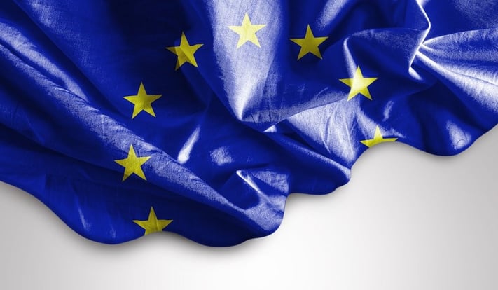 Amazing Flag of European Union klein