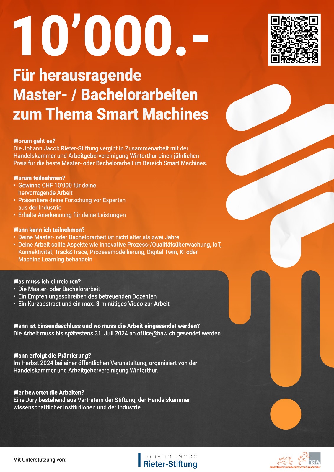 Flyer Studentische Arbeiten Smart Machines final