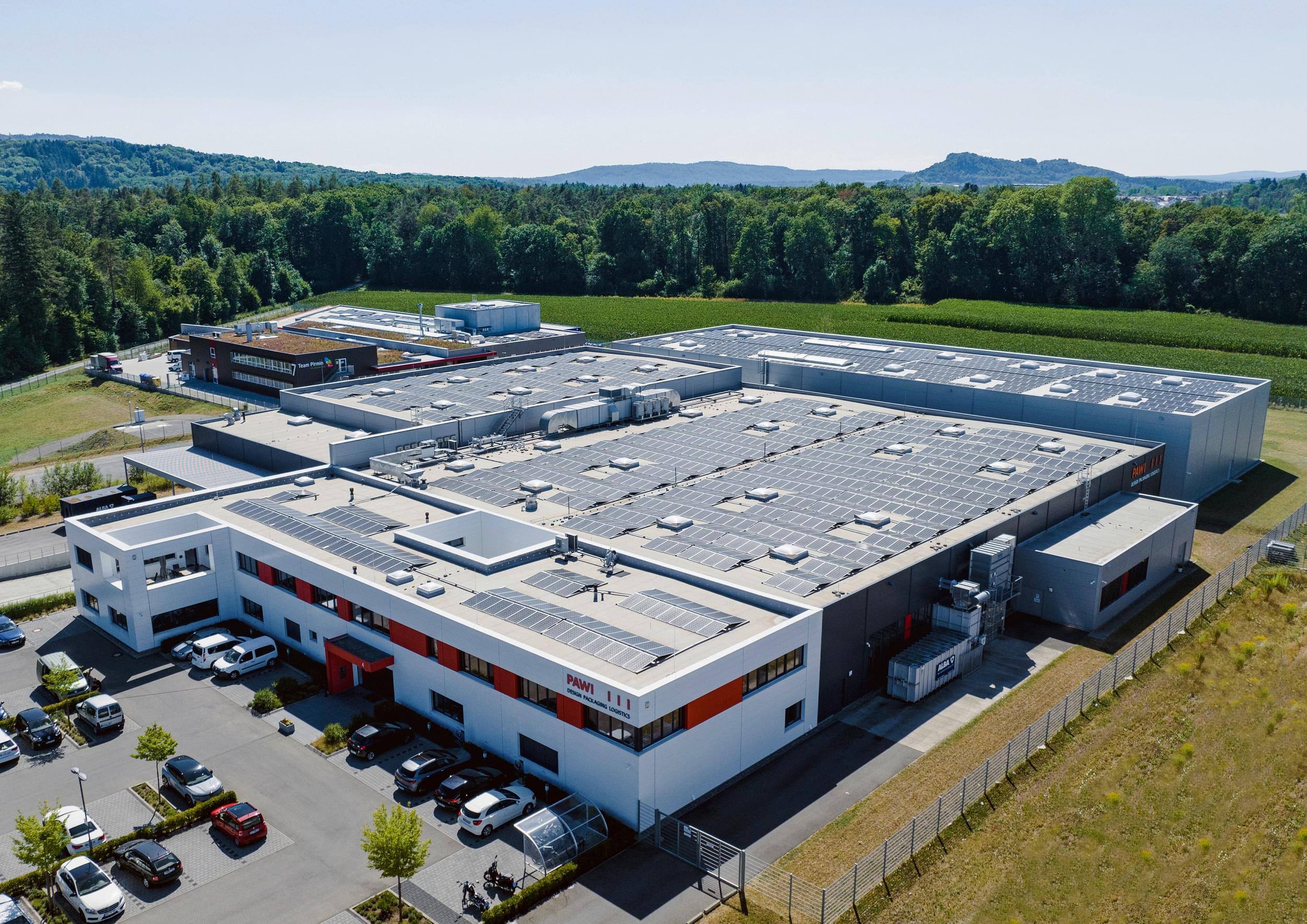 Luftaufnahme PAWI Packaging Deutschland GmbH